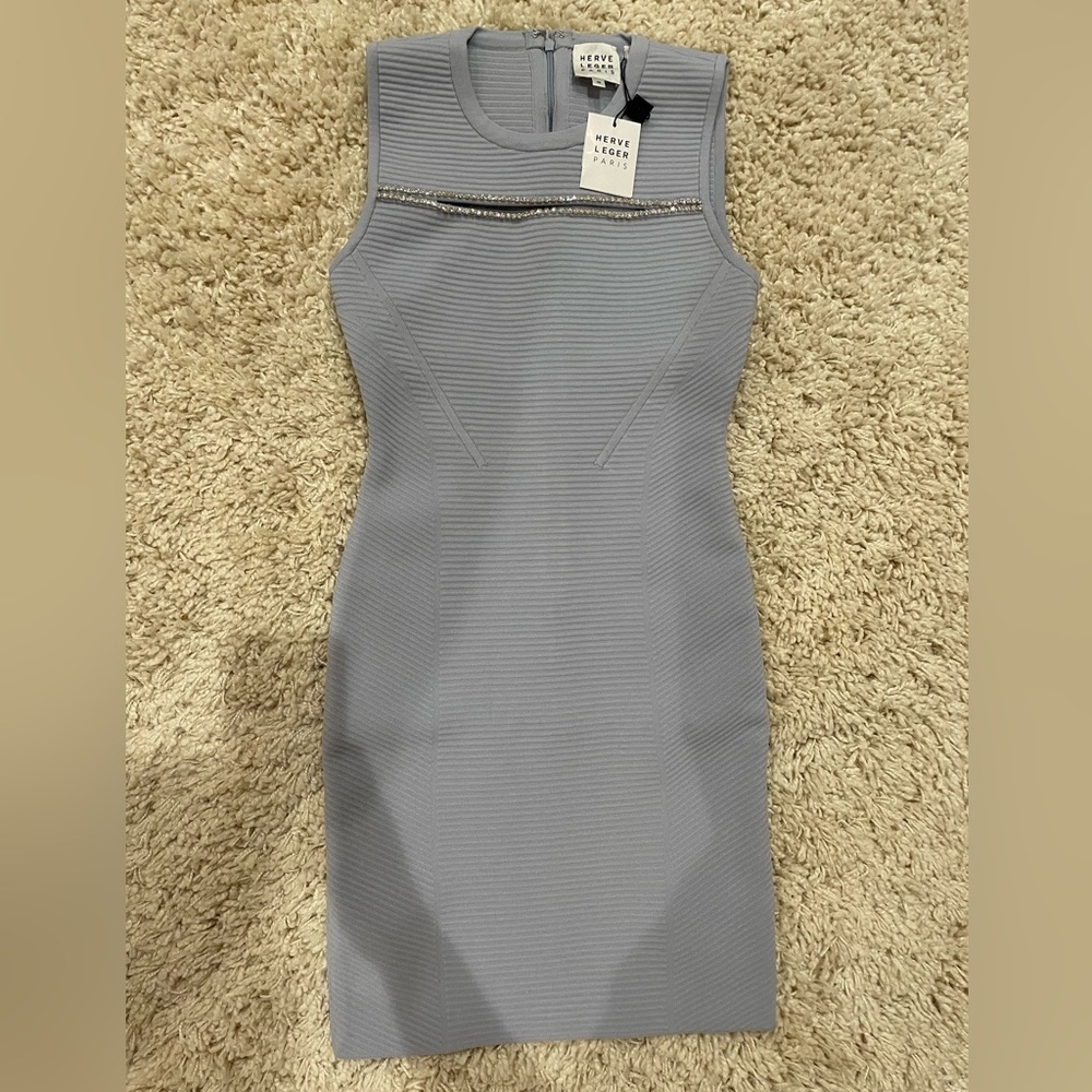 Baby Blue . Bandage Dress. Beautiful On.